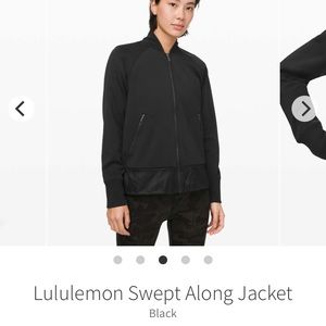 Lululemon Rare Swept Along Black Jacket NWT
